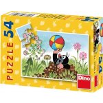 Dino Mini Krtek 19,8x13,2cm Krteček a sluníčko 54 dílků – Hledejceny.cz