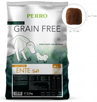 PERRO Grain Free Soft Kachna Adult Large 0,1 kg