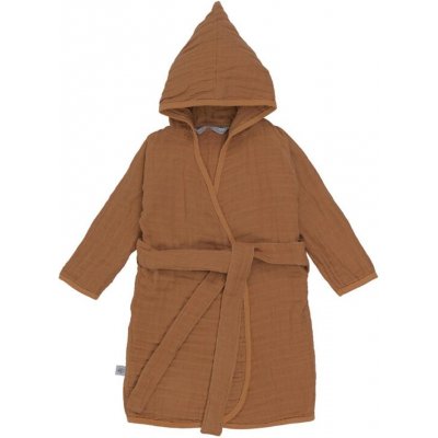 LÄSSIG Koupací plášť Muslin Bathrobe rust – Zboží Mobilmania