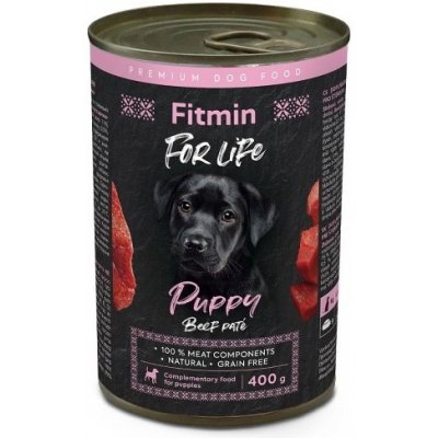 Fitmin Dog For Life Puppy Beef Paté 400 g – Zbozi.Blesk.cz