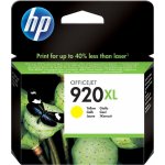 HP CD974AE, č. 920XL, žlutá – ušetřete až 50 % oproti standardní náplni