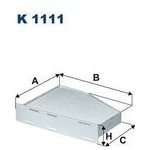 Filtr, vzduch v interiéru FILTRON K 1111 | Zboží Auto