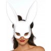 SM, BDSM, fetiš Leg avenue Maska na oči Masquerade Rabbit Mask Black