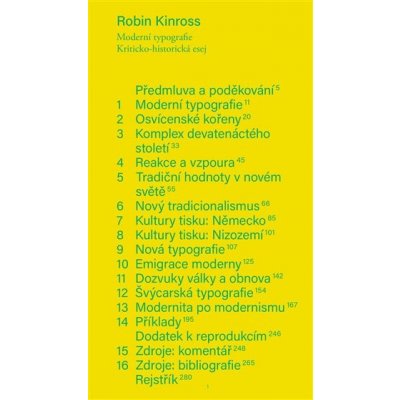 Moderní typografie - Robin Kinross – Zbozi.Blesk.cz