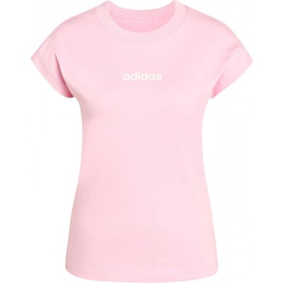 adidas LINEAR SJ TEE W Růžová Bílá – Hledejceny.cz