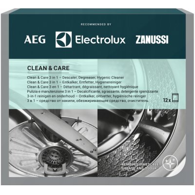 Electrolux 0,600 l Čisticí prášek pro pračky a myčky nádobí, 12 ks – Hledejceny.cz