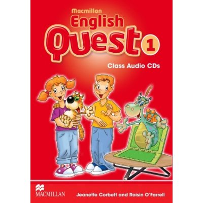 Macmillan English Quest 1 Audio CDs 3 – Zbozi.Blesk.cz