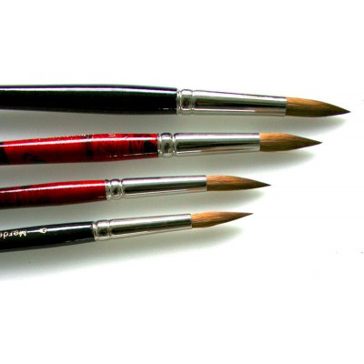 Štětce pro akvarelové malby - chlupy z kuny – Hledejceny.cz