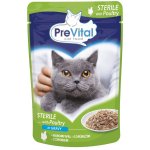 PreVital s drůbeží pro sterilizované kočky 24 x 100 g – Hledejceny.cz