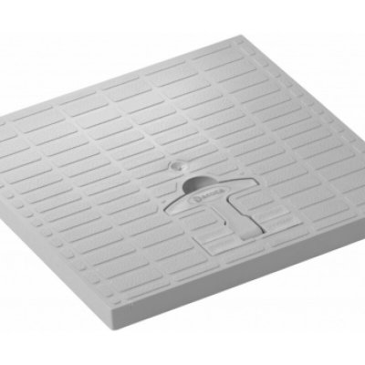 Covernit Poklop s madlem šedá 700 x 700 mm 8030470 – Zboží Mobilmania