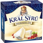 Král Sýrů Hermelín original 120g – Zboží Mobilmania