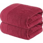 Livarno Home froté ručník 50 x 100 cm 2 ks červená – Zboží Dáma