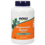 Now Foods Magnesium Malate hořcík malát 1000 mg 180 tablet – Hledejceny.cz