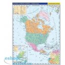 Mapy Severní Amerika příruční pol.mapa