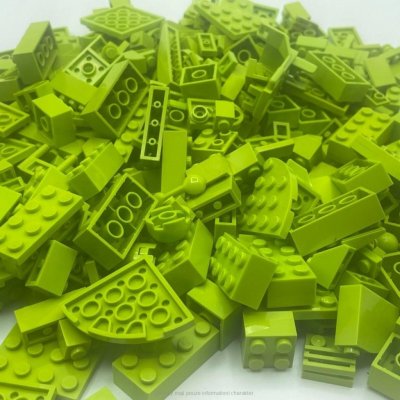 LEGO® Mix Barva Limetková (Lime) 0,5 kg – Zboží Mobilmania