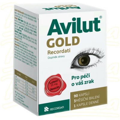 Herbacos Recordati Avilut GOLD Recordati 90 kapslí – Hledejceny.cz