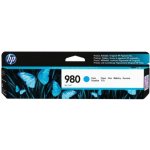 HP 980 originální inkoustová kazeta azurová D8J07A – Zboží Mobilmania