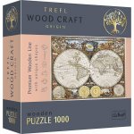 TREFL Wood Craft Origin Antická mapa světa 1000 dílků – Hledejceny.cz
