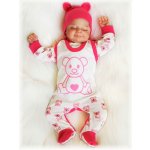 Kojenecké dupačky Brumlíček amarant – Zboží Dáma