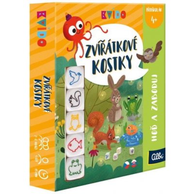 Albi Zvířátkové kostky Kvído – Hledejceny.cz