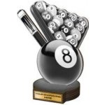 Poháry Bauer Dřevěná plaketa RWR168 Biliard – Sleviste.cz