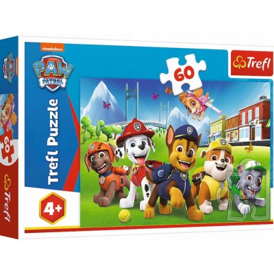 TREFL Tlapková patrola na trávníku 60 dílků – Zboží Dáma