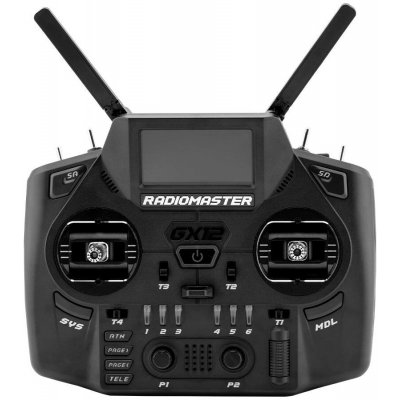 Radiomaster GX12 ELRS Dual-Band Gemini-X 868MHz/2.4GHz – Zboží Mobilmania
