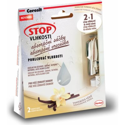Ceresit Stop vlhkosti Absorpční sáčky 2 x 50 g vanilka