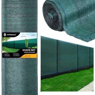 Stínicí síť - 95% stínění - 1,7x10m - 185g/m2 - zelená