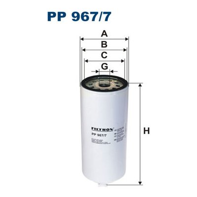 Palivový filtr Filtron PP967/7 – Hledejceny.cz