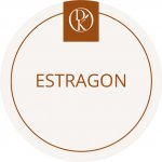 Davídkovo koření Etiketa Estragon béžová průměr 4,5 cm 1 ks – Hledejceny.cz