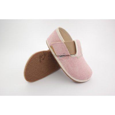 Pegres barefoot papuče BF01U růžové – Zboží Mobilmania