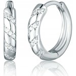 JVD Nadčasové stříbrné kruhy se zirkony SVLE2866X610000 – Zboží Dáma