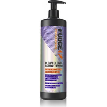 Fudge Clean Blonde hydratační kondicionér na ochranu barvy pro blond vlasy Violet Toning Conditioner 1000 ml