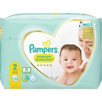 Pampers premium protection 2 32 ks – Zboží Mobilmania