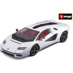 Bburago Plus Lamborghini Countach LPI 800 4 White 1:24 – Zboží Dáma
