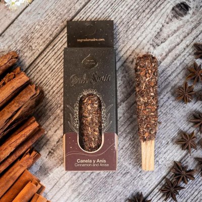 Sagrada Madre Tyčinka Palo Santo se skořicí a anýzem 1 ks – Hledejceny.cz