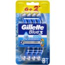 Ruční holicí strojek Gillette Blue3 Sensitive 8 ks