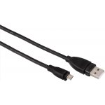 Hama micro USB 2.0 kabel, typ A - micro B, 0,25m, černý – Zboží Mobilmania
