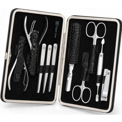 Zwilling Classic Inox Manicure Set Leather Case, 10 ks Black – Zboží Dáma