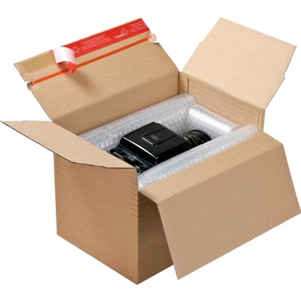 Archivační box a krabice Obaly KREDO Výškově nastavitelná krabice A5 229 x 164 x 50-115 mm ColomPac