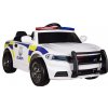 Elektrické vozítko LeanToys elektrické policejní auto bílá