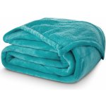 TipTrade deka z mikroplyše Coral Fleece jednobarevná UNI tmavě tyrkysová 150x200 – Sleviste.cz