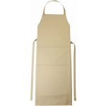 CG Workwear zástěra Verona s laclem a kapsou béžová tmavá 90 x 75 cm CGW1146 – Hledejceny.cz