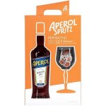 Aperol 11,0% 0,7 l (dárkové balení 1 sklenice) – Sleviste.cz