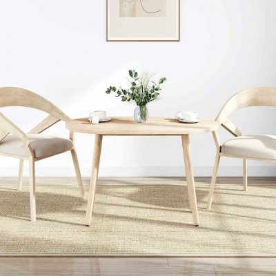 Omaxi 805623 Stolní deska 110 x 55 x 2,5 cm masivní borovice oválná – Zboží Dáma