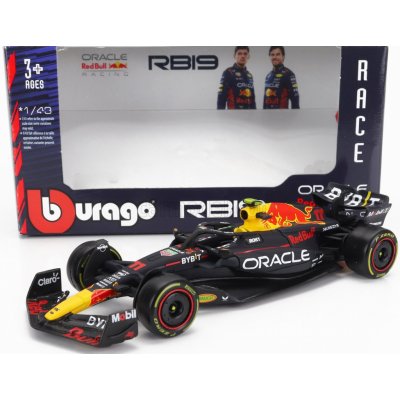 Bburago Red bull F1 Rb19 Team Oracle Red Bull Racing N 11 Season 2023 Sergio Perez Matt Blue 1:43 – Zboží Mobilmania