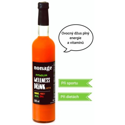 NONAGE Wellness drink fit & slim 0,5 l – Zbozi.Blesk.cz
