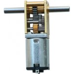 LaskaKit GA12-N20 DC motor 12 V s převodovkou a dvojitou hřídelí Otáčky: 100RPM – Zbozi.Blesk.cz