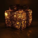 Retlux RXL 373 Drátěná dekorace ve tvaru dárku 10 LED – Hledejceny.cz